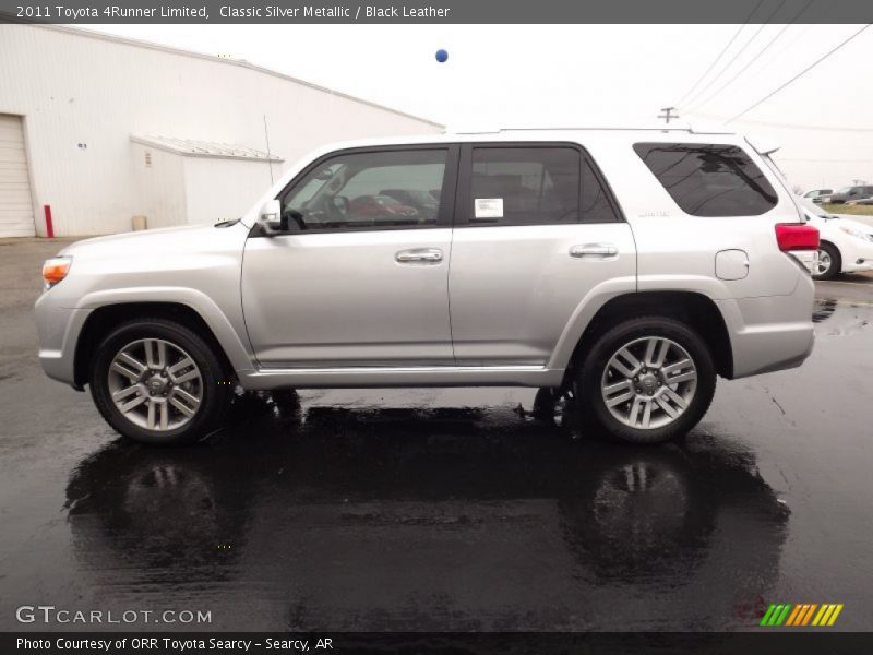 Classic Silver Metallic / Black Leather 2011 Toyota 4Runner Limited