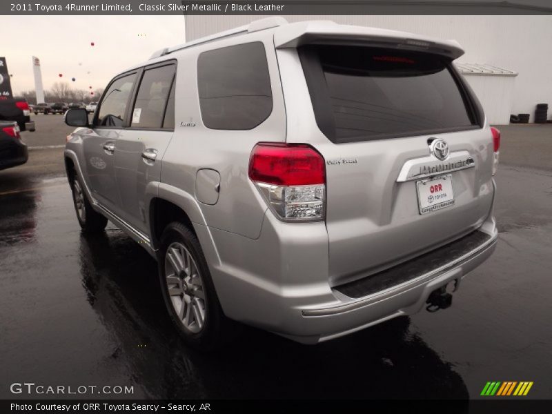 Classic Silver Metallic / Black Leather 2011 Toyota 4Runner Limited