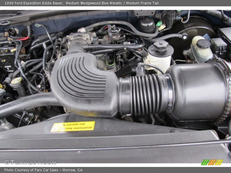 Medium Wedgewood Blue Metallic / Medium Prairie Tan 1999 Ford Expedition Eddie Bauer