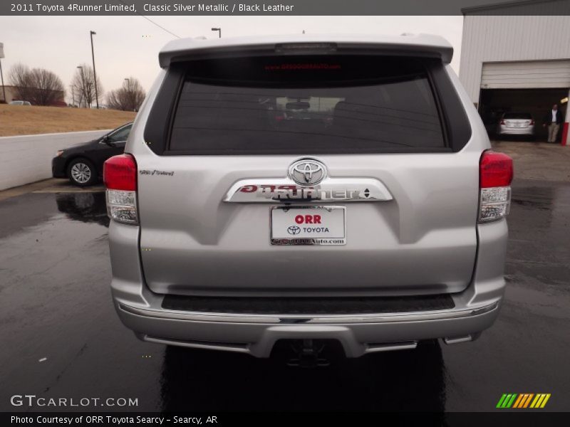 Classic Silver Metallic / Black Leather 2011 Toyota 4Runner Limited