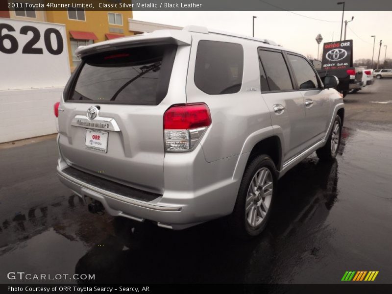 Classic Silver Metallic / Black Leather 2011 Toyota 4Runner Limited