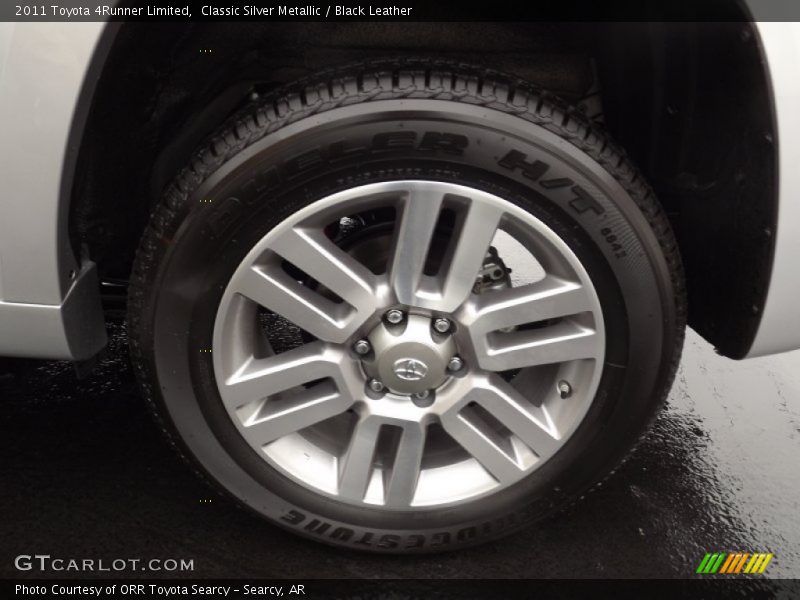Classic Silver Metallic / Black Leather 2011 Toyota 4Runner Limited