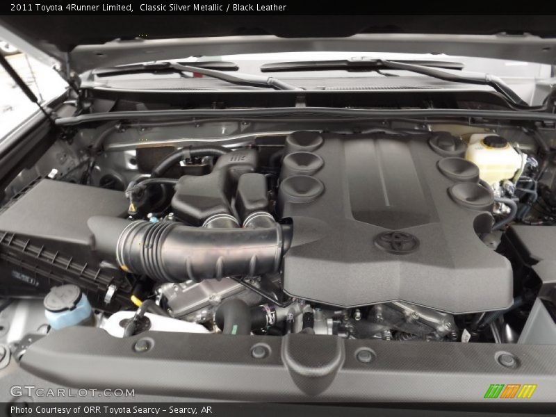 Classic Silver Metallic / Black Leather 2011 Toyota 4Runner Limited