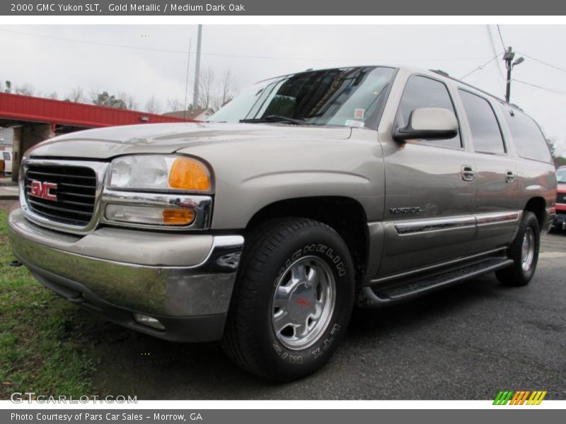 Gold Metallic / Medium Dark Oak 2000 GMC Yukon SLT