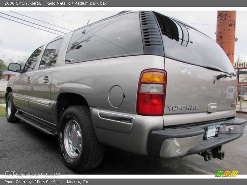 Gold Metallic / Medium Dark Oak 2000 GMC Yukon SLT