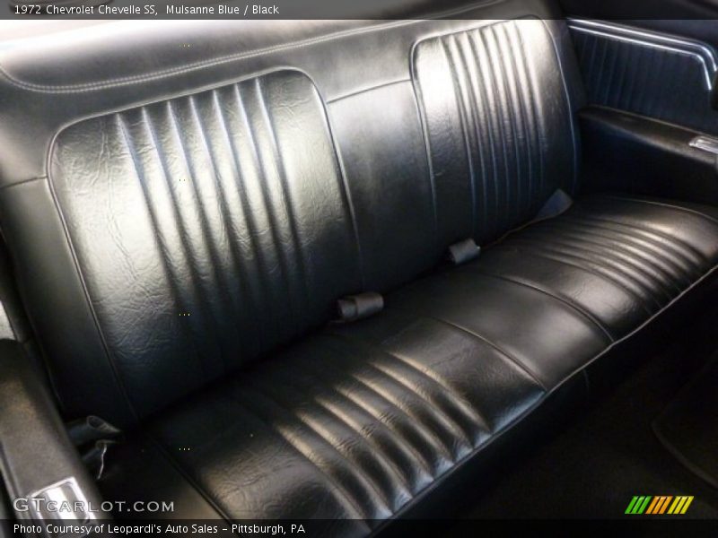 1972 Chevelle SS Black Interior