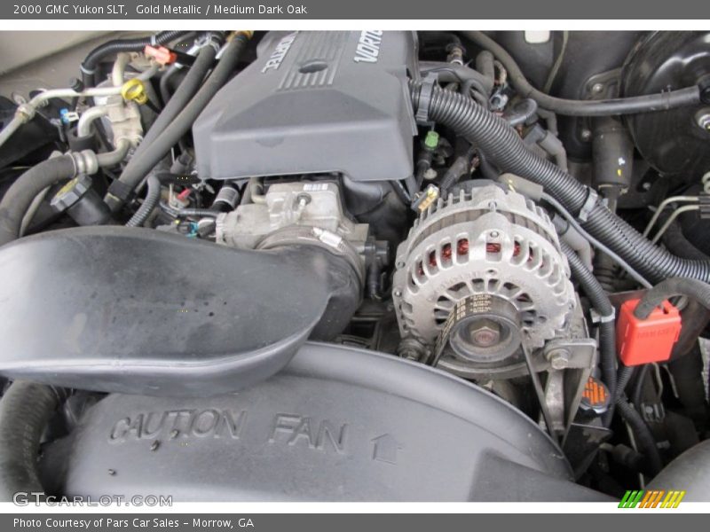 Gold Metallic / Medium Dark Oak 2000 GMC Yukon SLT