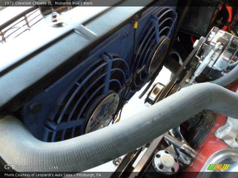 Mulsanne Blue / Black 1972 Chevrolet Chevelle SS