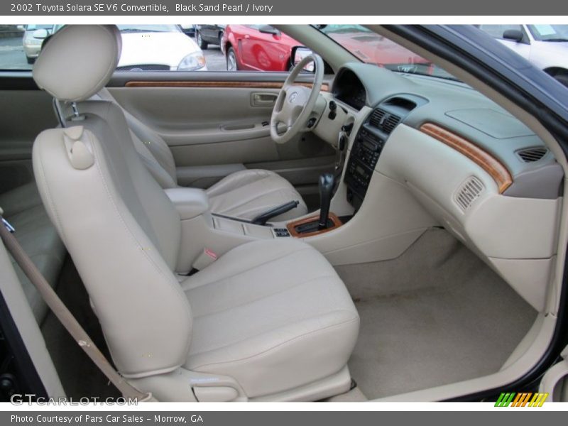  2002 Solara SE V6 Convertible Ivory Interior