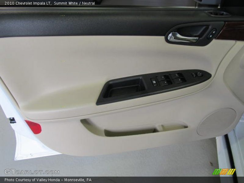 Summit White / Neutral 2010 Chevrolet Impala LT