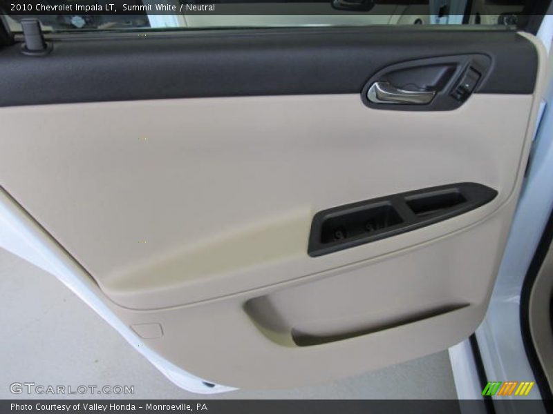 Summit White / Neutral 2010 Chevrolet Impala LT