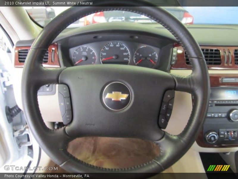 Summit White / Neutral 2010 Chevrolet Impala LT
