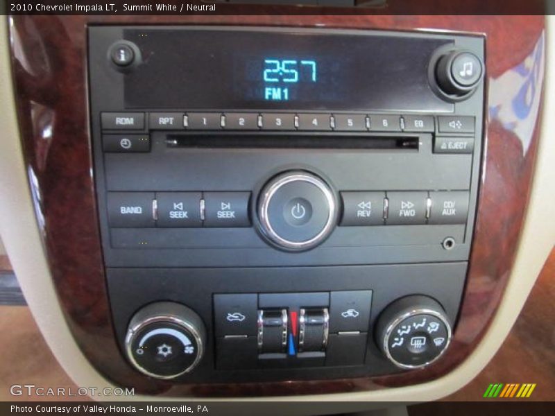 Summit White / Neutral 2010 Chevrolet Impala LT