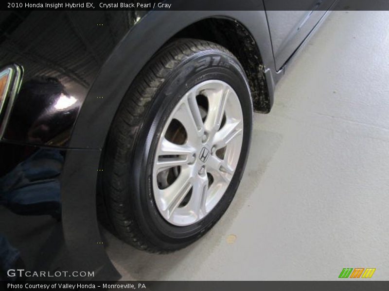 Crystal Black Pearl / Gray 2010 Honda Insight Hybrid EX