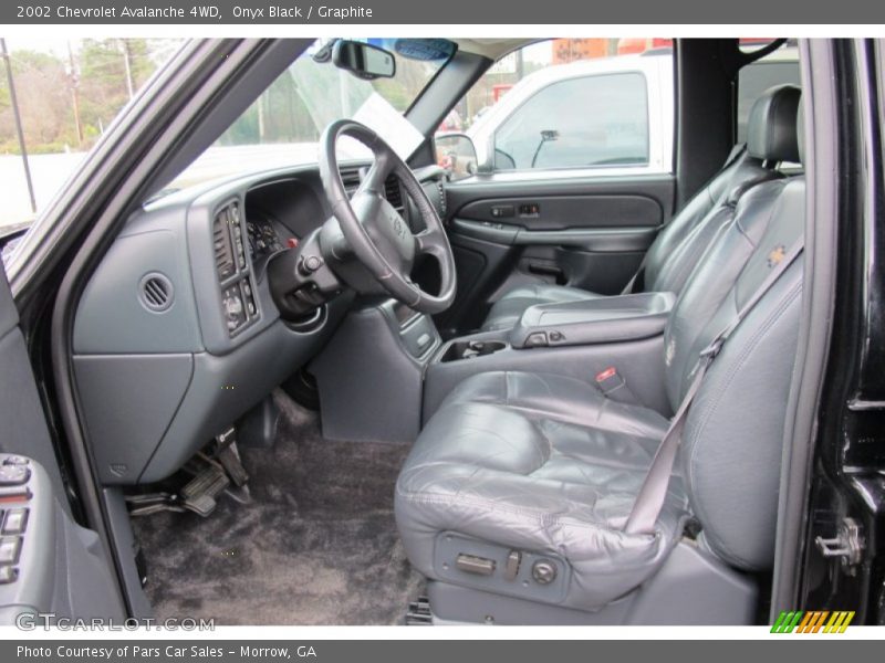 Onyx Black / Graphite 2002 Chevrolet Avalanche 4WD