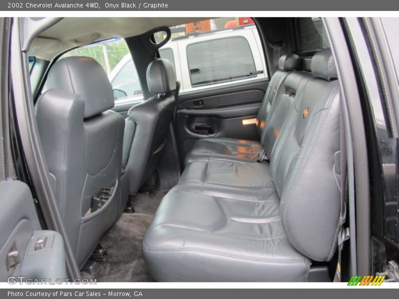 Onyx Black / Graphite 2002 Chevrolet Avalanche 4WD