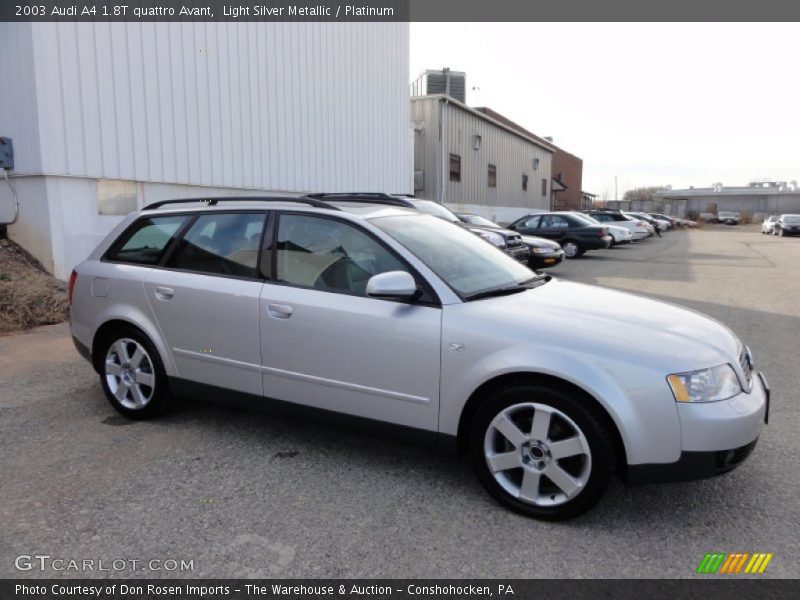 2003 A4 1.8T quattro Avant Light Silver Metallic