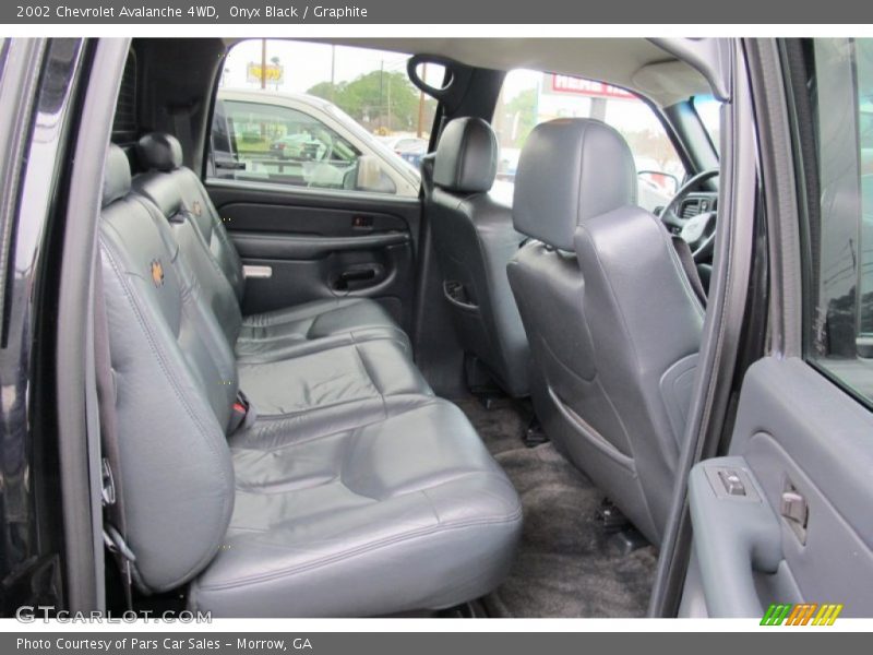 Onyx Black / Graphite 2002 Chevrolet Avalanche 4WD