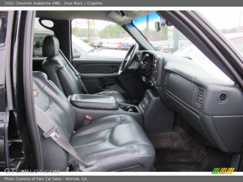 Onyx Black / Graphite 2002 Chevrolet Avalanche 4WD