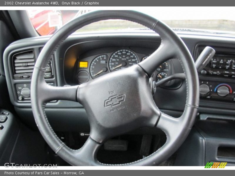 Onyx Black / Graphite 2002 Chevrolet Avalanche 4WD