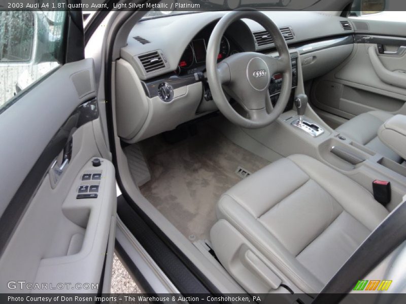  2003 A4 1.8T quattro Avant Platinum Interior