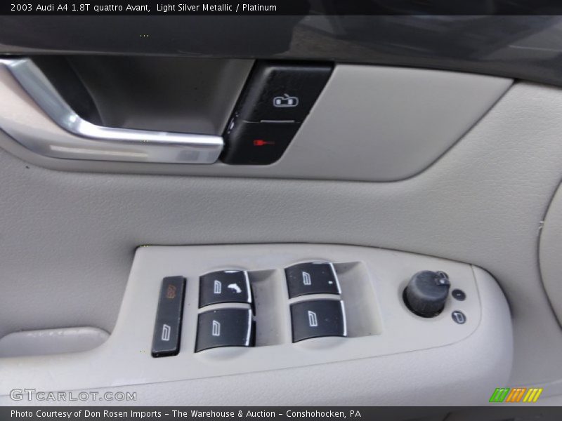 Light Silver Metallic / Platinum 2003 Audi A4 1.8T quattro Avant