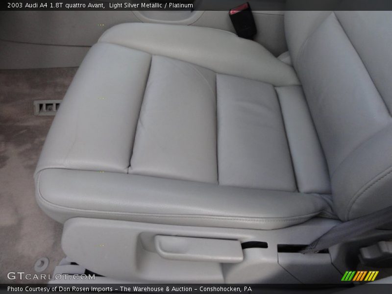 Light Silver Metallic / Platinum 2003 Audi A4 1.8T quattro Avant