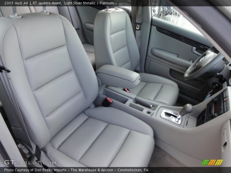  2003 A4 1.8T quattro Avant Platinum Interior