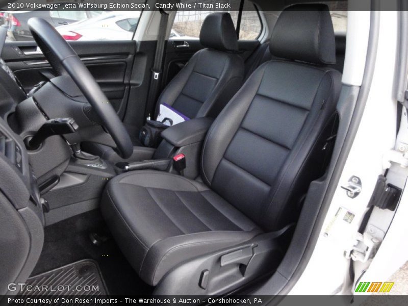  2010 Jetta Wolfsburg Edition Sedan Titan Black Interior
