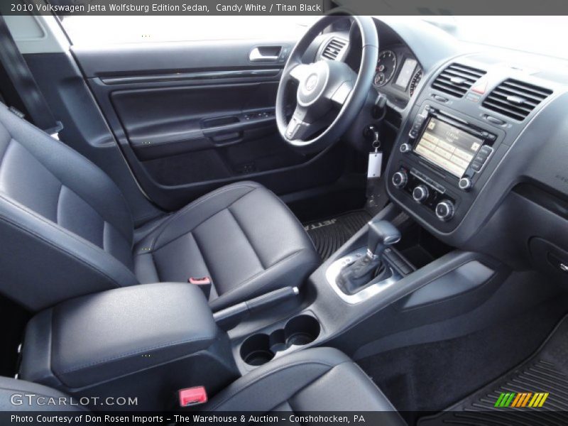  2010 Jetta Wolfsburg Edition Sedan Titan Black Interior