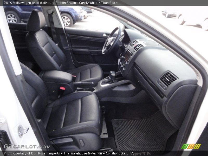  2010 Jetta Wolfsburg Edition Sedan Titan Black Interior