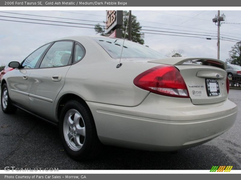 Gold Ash Metallic / Medium/Dark Pebble Beige 2006 Ford Taurus SE