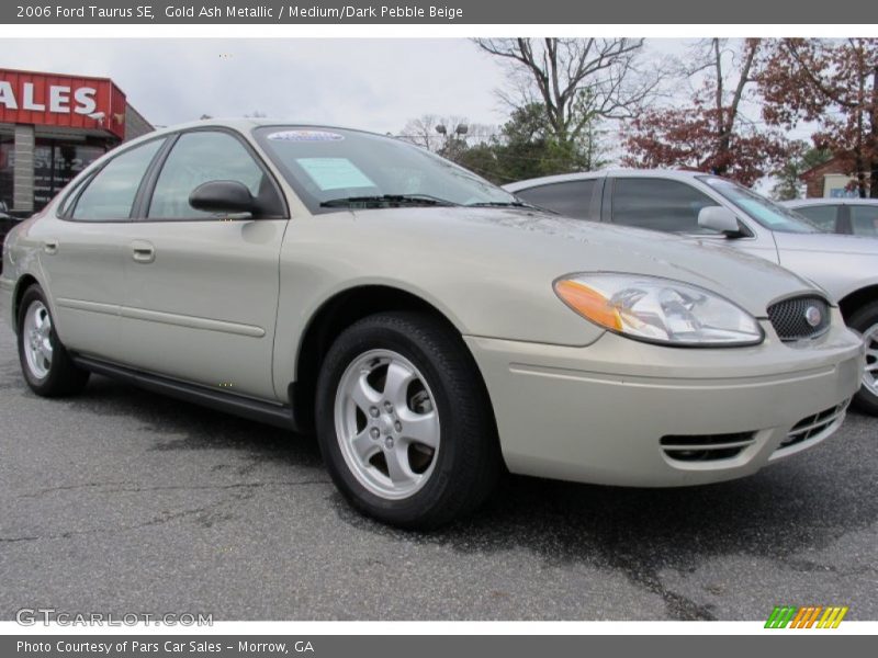 Gold Ash Metallic / Medium/Dark Pebble Beige 2006 Ford Taurus SE