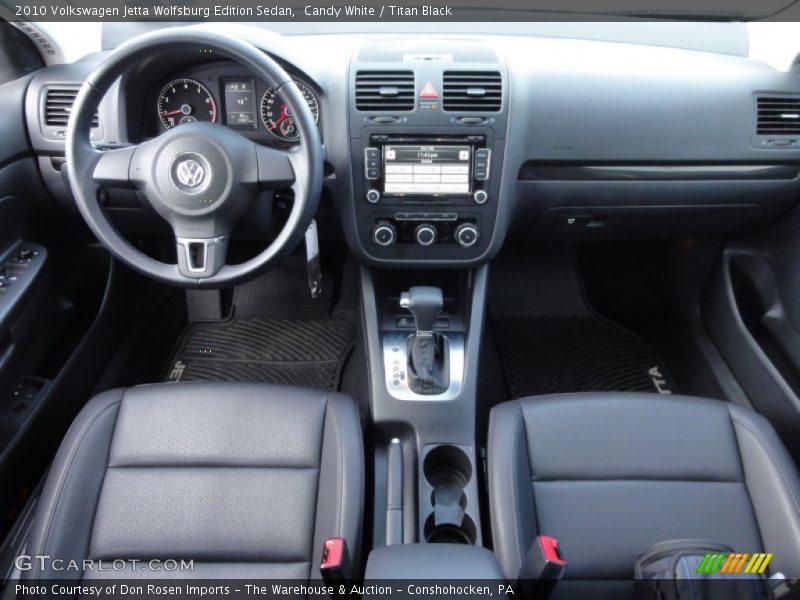 Dashboard of 2010 Jetta Wolfsburg Edition Sedan