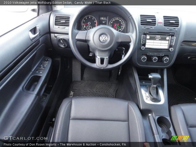  2010 Jetta Wolfsburg Edition Sedan Titan Black Interior