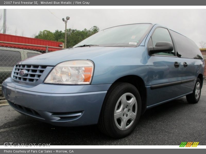 Windveil Blue Metallic / Flint Gray 2007 Ford Freestar SE