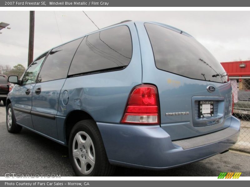 Windveil Blue Metallic / Flint Gray 2007 Ford Freestar SE