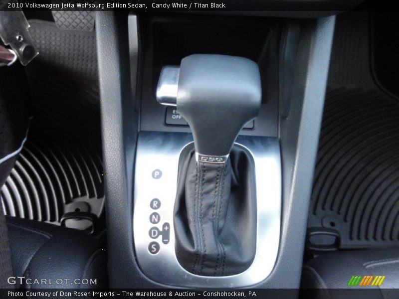  2010 Jetta Wolfsburg Edition Sedan 6 Speed DSG Dual-Clutch Automatic Shifter