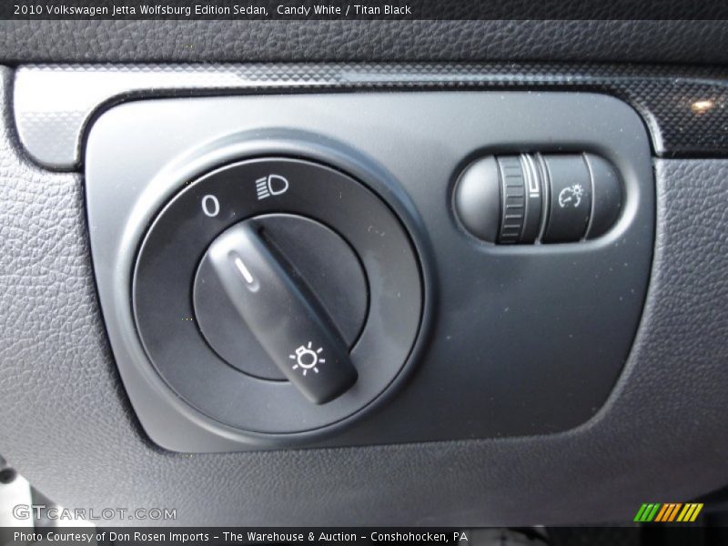 Controls of 2010 Jetta Wolfsburg Edition Sedan