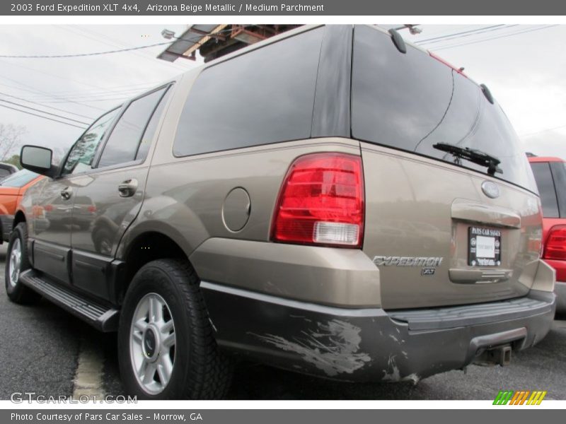 Arizona Beige Metallic / Medium Parchment 2003 Ford Expedition XLT 4x4