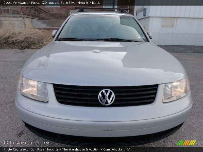 Satin Silver Metallic / Black 2001 Volkswagen Passat GLX Wagon
