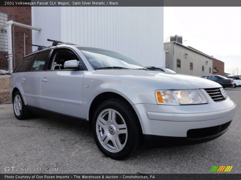 Satin Silver Metallic / Black 2001 Volkswagen Passat GLX Wagon