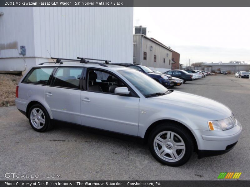 Satin Silver Metallic / Black 2001 Volkswagen Passat GLX Wagon
