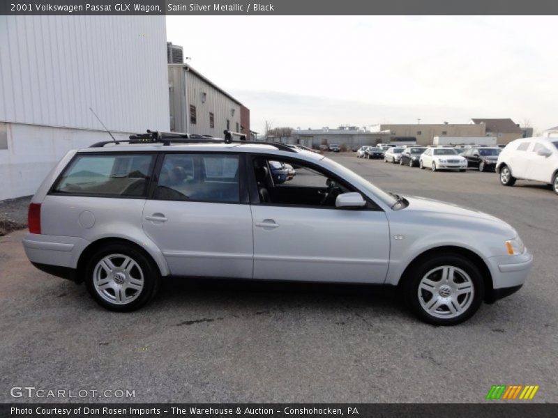 Satin Silver Metallic / Black 2001 Volkswagen Passat GLX Wagon