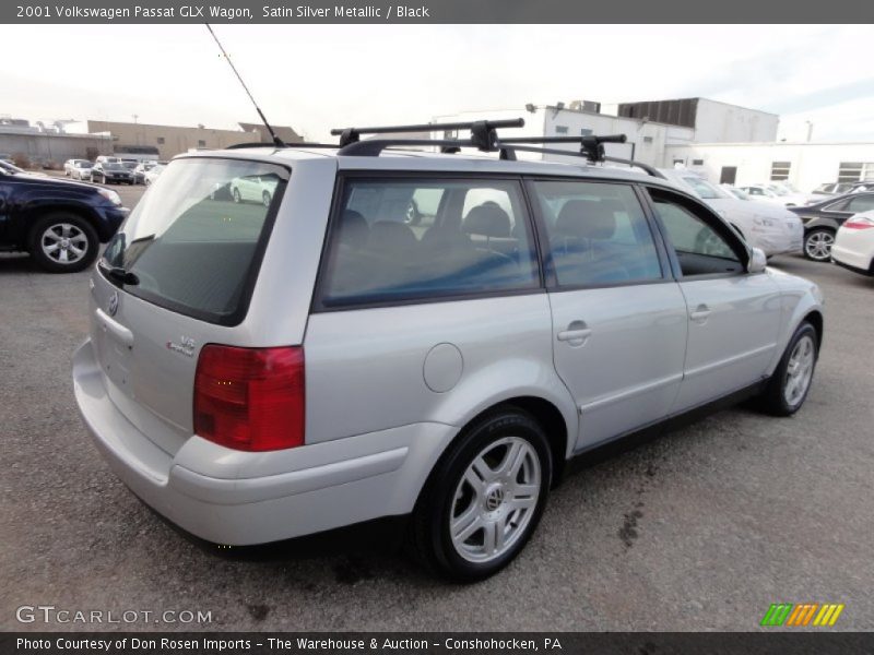 Satin Silver Metallic / Black 2001 Volkswagen Passat GLX Wagon