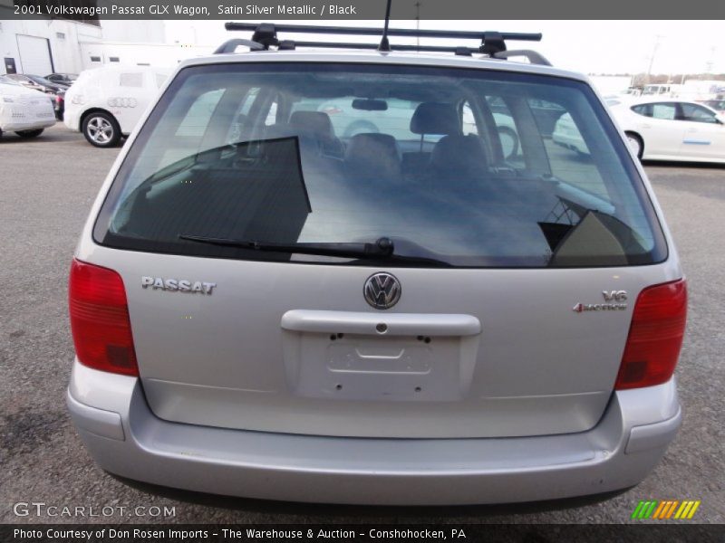 Satin Silver Metallic / Black 2001 Volkswagen Passat GLX Wagon