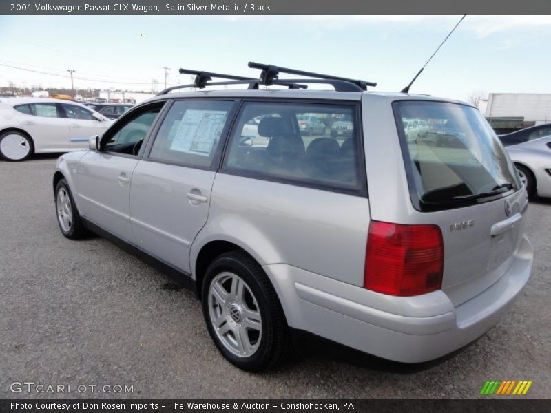 Satin Silver Metallic / Black 2001 Volkswagen Passat GLX Wagon
