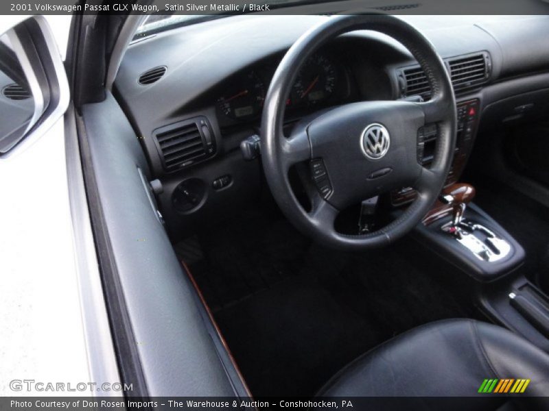 Satin Silver Metallic / Black 2001 Volkswagen Passat GLX Wagon