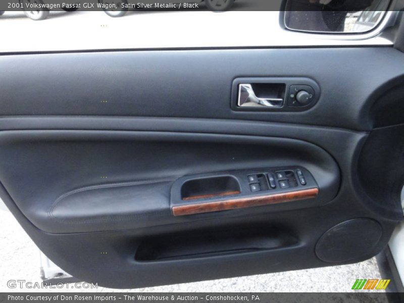 Satin Silver Metallic / Black 2001 Volkswagen Passat GLX Wagon