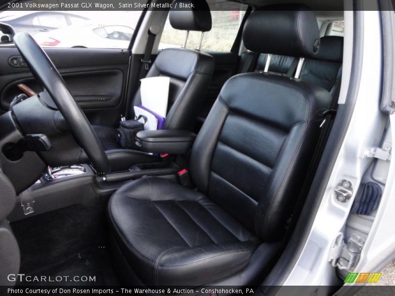 Satin Silver Metallic / Black 2001 Volkswagen Passat GLX Wagon